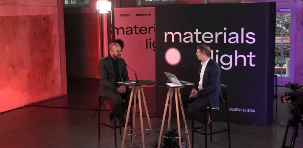 l’interview de Silvain Tarneaud, directeur du développement de EIF Innovation, lors de l’événement Materials & light