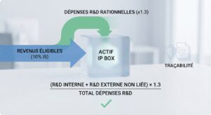 IP BOX CALCUL RATIO